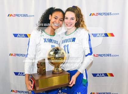 Thumbnail 2 in Xavier College Prep vs. Corona del Sol (AIA 6A Final Awards) photogallery.