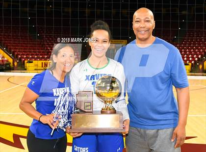 Thumbnail 2 in Xavier College Prep vs. Corona del Sol (AIA 6A Final Awards) photogallery.