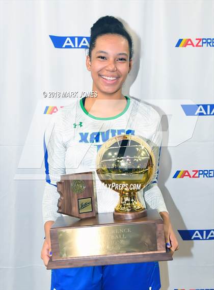 Thumbnail 2 in Xavier College Prep vs. Corona del Sol (AIA 6A Final Awards) photogallery.