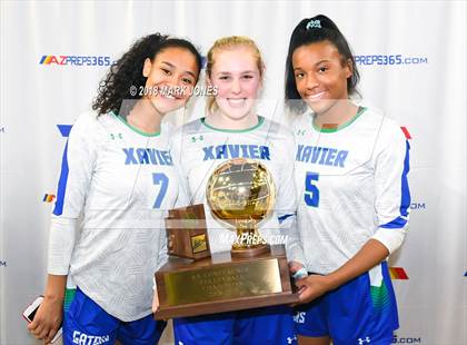 Thumbnail 1 in Xavier College Prep vs. Corona del Sol (AIA 6A Final Awards) photogallery.