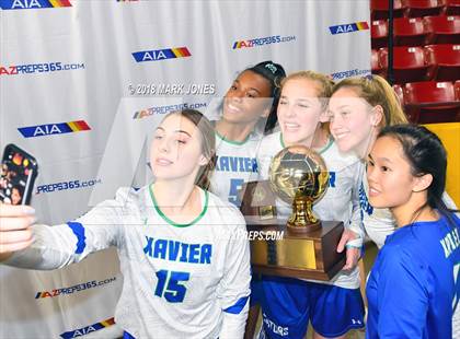 Thumbnail 2 in Xavier College Prep vs. Corona del Sol (AIA 6A Final Awards) photogallery.