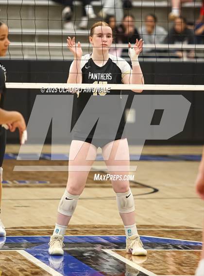 Thumbnail 2 in Plano East vs. Byron Nelson (UIL 6A Division I Volleyball Regional Finals) photogallery.