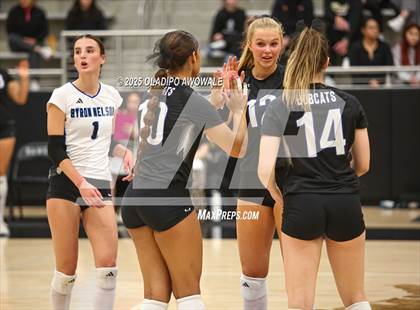 Thumbnail 2 in Plano East vs. Byron Nelson (UIL 6A Division I Volleyball Regional Finals) photogallery.