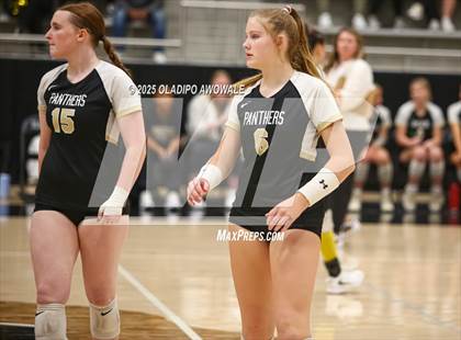 Thumbnail 3 in Plano East vs. Byron Nelson (UIL 6A Division I Volleyball Regional Finals) photogallery.