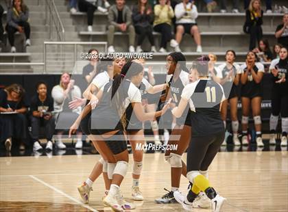 Thumbnail 3 in Plano East vs. Byron Nelson (UIL 6A Division I Volleyball Regional Finals) photogallery.
