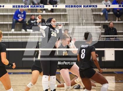 Thumbnail 3 in Plano East vs. Byron Nelson (UIL 6A Division I Volleyball Regional Finals) photogallery.