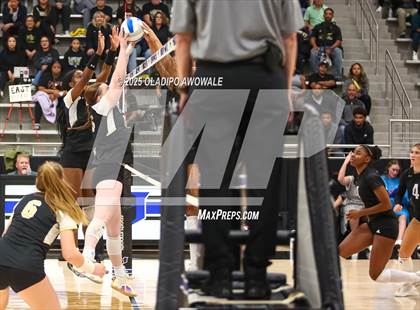 Thumbnail 2 in Plano East vs. Byron Nelson (UIL 6A Division I Volleyball Regional Finals) photogallery.