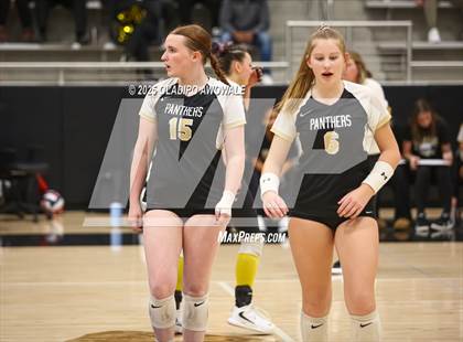 Thumbnail 2 in Plano East vs. Byron Nelson (UIL 6A Division I Volleyball Regional Finals) photogallery.
