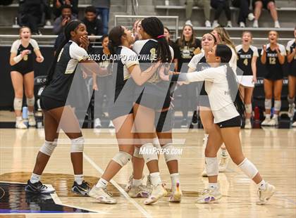 Thumbnail 2 in Plano East vs. Byron Nelson (UIL 6A Division I Volleyball Regional Finals) photogallery.