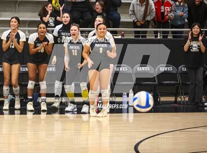 Thumbnail 2 in Plano East vs. Byron Nelson (UIL 6A Division I Volleyball Regional Finals) photogallery.