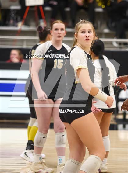 Thumbnail 3 in Plano East vs. Byron Nelson (UIL 6A Division I Volleyball Regional Finals) photogallery.