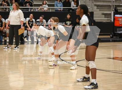 Thumbnail 3 in Plano East vs. Byron Nelson (UIL 6A Division I Volleyball Regional Finals) photogallery.