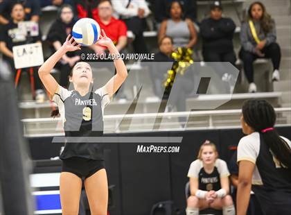 Thumbnail 2 in Plano East vs. Byron Nelson (UIL 6A Division I Volleyball Regional Finals) photogallery.