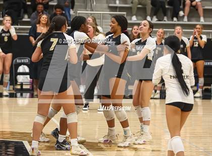 Thumbnail 3 in Plano East vs. Byron Nelson (UIL 6A Division I Volleyball Regional Finals) photogallery.
