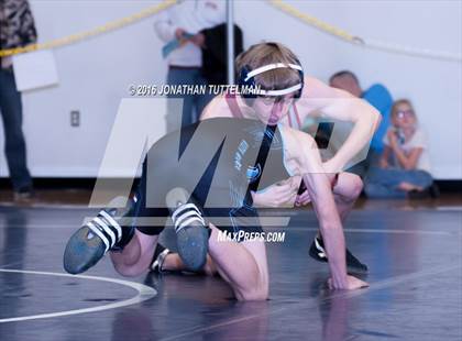 Thumbnail 3 in Vista Ridge vs The Classical Academy (2016 PRHS Ridge Rage Tournament) photogallery.