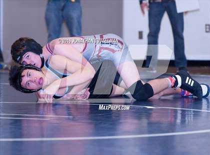 Thumbnail 3 in Vista Ridge vs The Classical Academy (2016 PRHS Ridge Rage Tournament) photogallery.