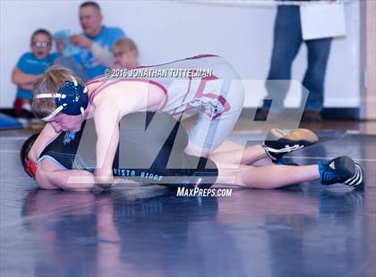 Thumbnail 3 in Vista Ridge vs The Classical Academy (2016 PRHS Ridge Rage Tournament) photogallery.