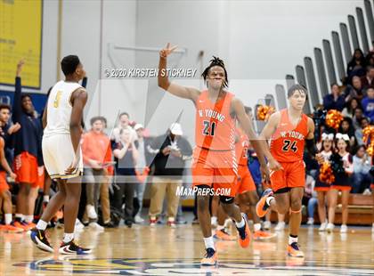 Thumbnail 1 in Whitney Young vs Simeon (IHSA 4A Super Sectional Semifinal) photogallery.