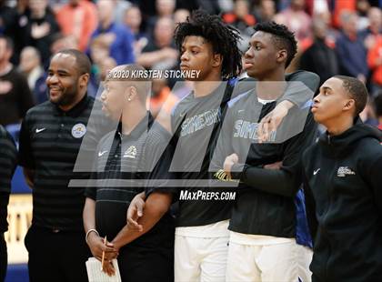 Thumbnail 1 in Whitney Young vs Simeon (IHSA 4A Super Sectional Semifinal) photogallery.