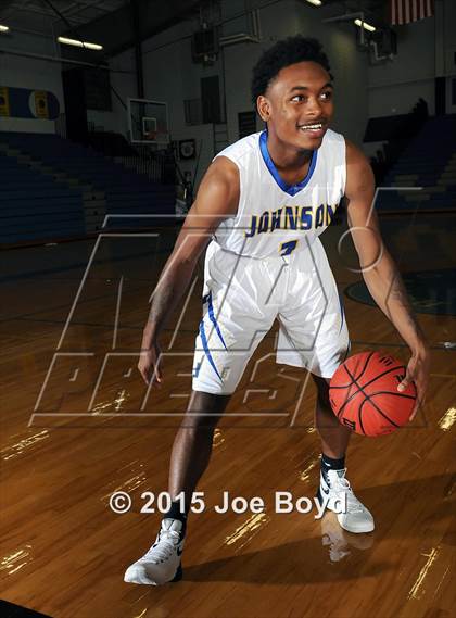 Thumbnail 1 in Johnson (Preseason Early Contenders Photo Shoot) photogallery.