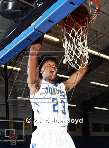 Thumbnail 3 in Johnson (Preseason Early Contenders Photo Shoot) photogallery.