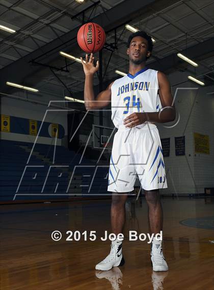 Thumbnail 2 in Johnson (Preseason Early Contenders Photo Shoot) photogallery.