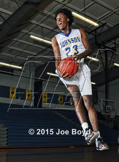Thumbnail 3 in Johnson (Preseason Early Contenders Photo Shoot) photogallery.