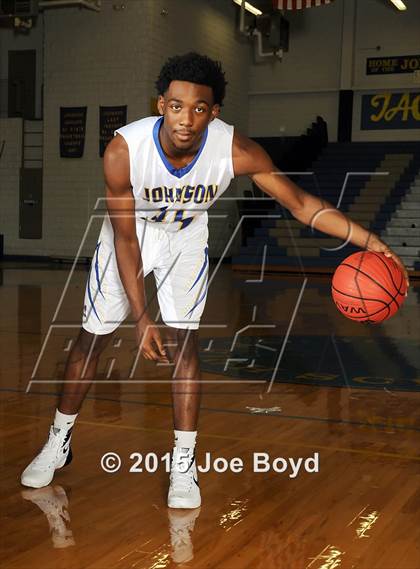 Thumbnail 1 in Johnson (Preseason Early Contenders Photo Shoot) photogallery.