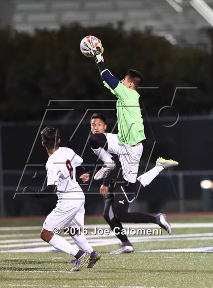 Thumbnail 2 in Clark vs Stevens [John Paul] (Farris Stadium) photogallery.