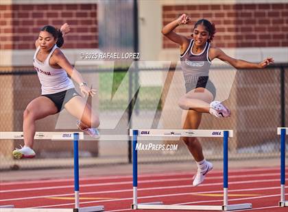 Thumbnail 2 in CCISD Ruben C Jordan Relays (300M Hurdles) photogallery.