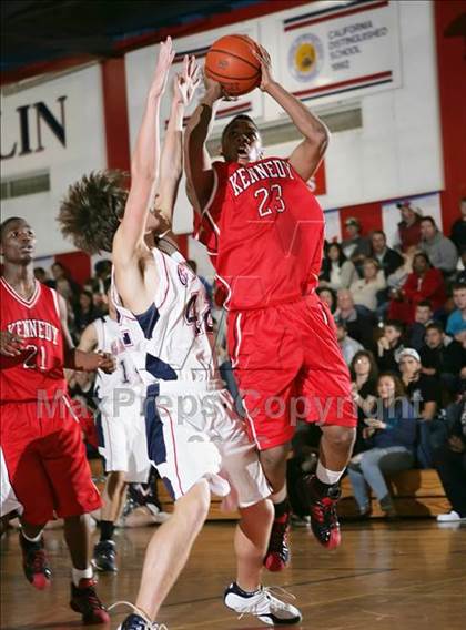 Thumbnail 1 in Kennedy @ Dublin (CIF NCS D3 Playoffs) photogallery.