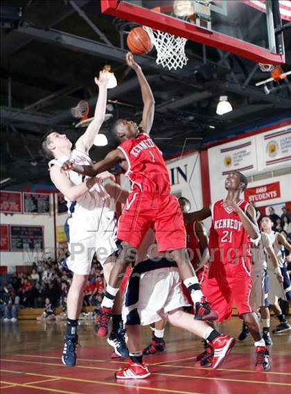 Thumbnail 3 in Kennedy @ Dublin (CIF NCS D3 Playoffs) photogallery.