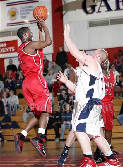 Thumbnail 1 in Kennedy @ Dublin (CIF NCS D3 Playoffs) photogallery.