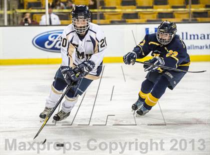 Thumbnail 1 in St. Mary's vs Arlington Catholic (MIAA Division 1 Final) photogallery.