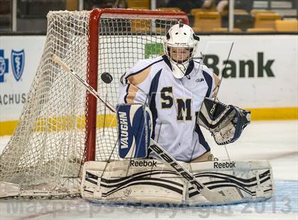 Thumbnail 1 in St. Mary's vs Arlington Catholic (MIAA Division 1 Final) photogallery.