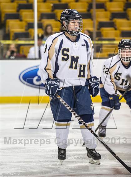 Thumbnail 1 in St. Mary's vs Arlington Catholic (MIAA Division 1 Final) photogallery.