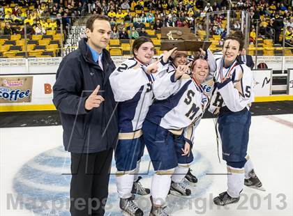 Thumbnail 1 in St. Mary's vs Arlington Catholic (MIAA Division 1 Final) photogallery.