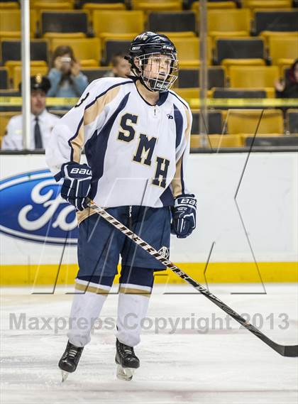 Thumbnail 1 in St. Mary's vs Arlington Catholic (MIAA Division 1 Final) photogallery.