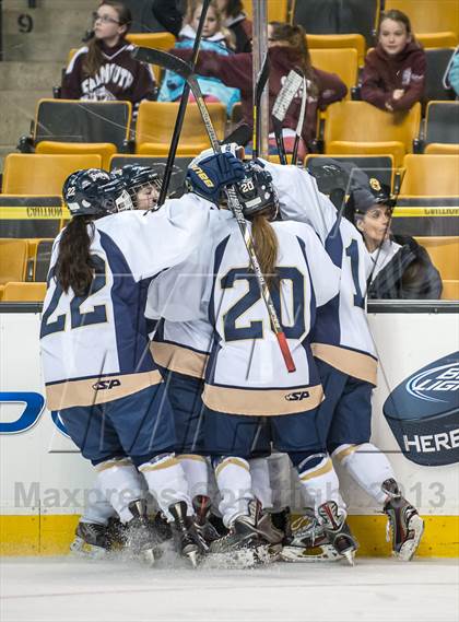 Thumbnail 1 in St. Mary's vs Arlington Catholic (MIAA Division 1 Final) photogallery.