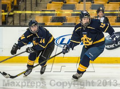 Thumbnail 2 in St. Mary's vs Arlington Catholic (MIAA Division 1 Final) photogallery.