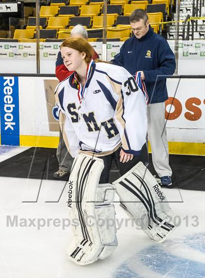 Thumbnail 1 in St. Mary's vs Arlington Catholic (MIAA Division 1 Final) photogallery.