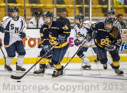 Thumbnail 2 in St. Mary's vs Arlington Catholic (MIAA Division 1 Final) photogallery.
