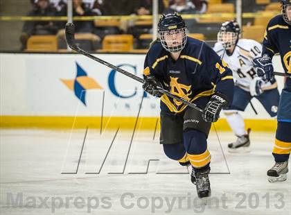 Thumbnail 1 in St. Mary's vs Arlington Catholic (MIAA Division 1 Final) photogallery.