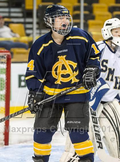 Thumbnail 2 in St. Mary's vs Arlington Catholic (MIAA Division 1 Final) photogallery.