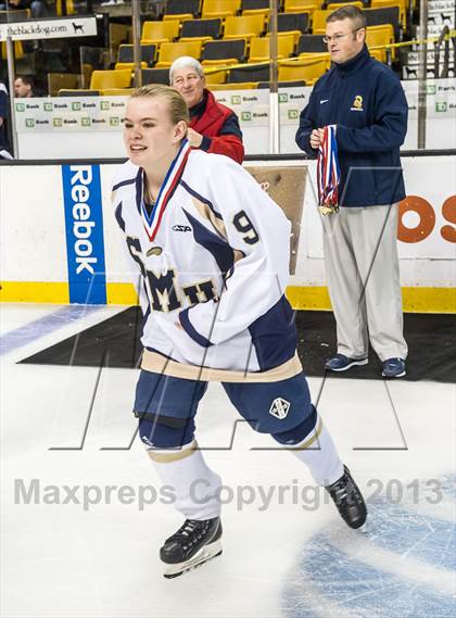 Thumbnail 1 in St. Mary's vs Arlington Catholic (MIAA Division 1 Final) photogallery.