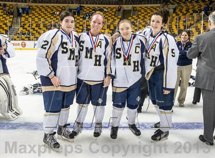Thumbnail 1 in St. Mary's vs Arlington Catholic (MIAA Division 1 Final) photogallery.
