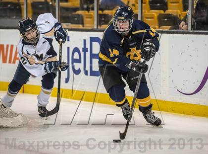 Thumbnail 1 in St. Mary's vs Arlington Catholic (MIAA Division 1 Final) photogallery.