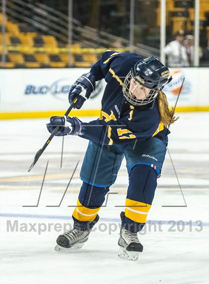 Thumbnail 1 in St. Mary's vs Arlington Catholic (MIAA Division 1 Final) photogallery.