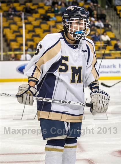 Thumbnail 3 in St. Mary's vs Arlington Catholic (MIAA Division 1 Final) photogallery.