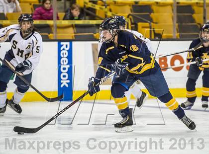 Thumbnail 3 in St. Mary's vs Arlington Catholic (MIAA Division 1 Final) photogallery.